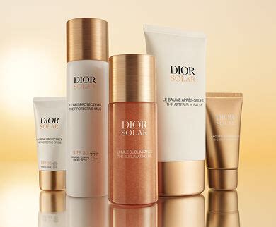 dior solar pouch|Dior sun tanning products.